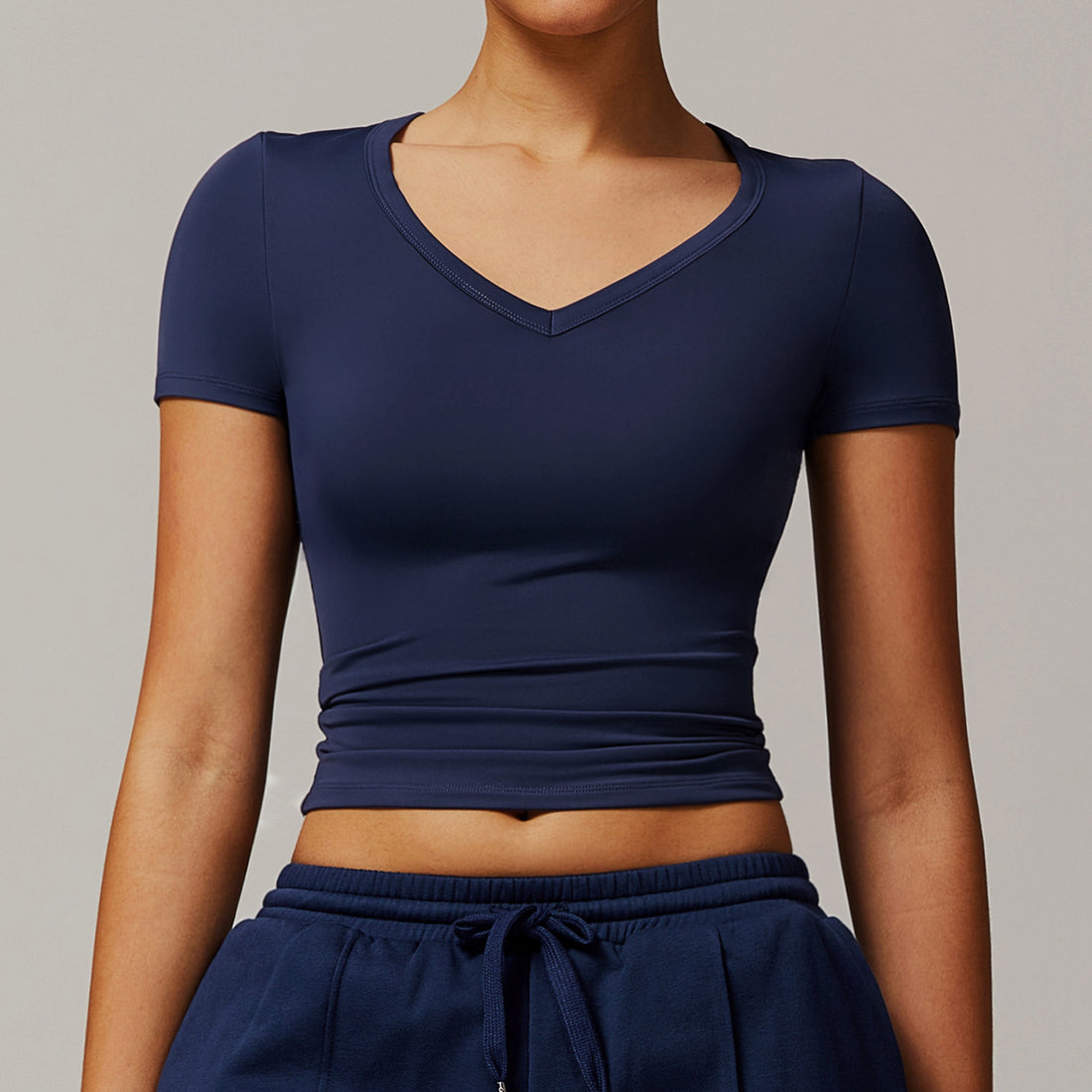 Short Sleeve Yoga Jacket Running Pilates Workout Clothes