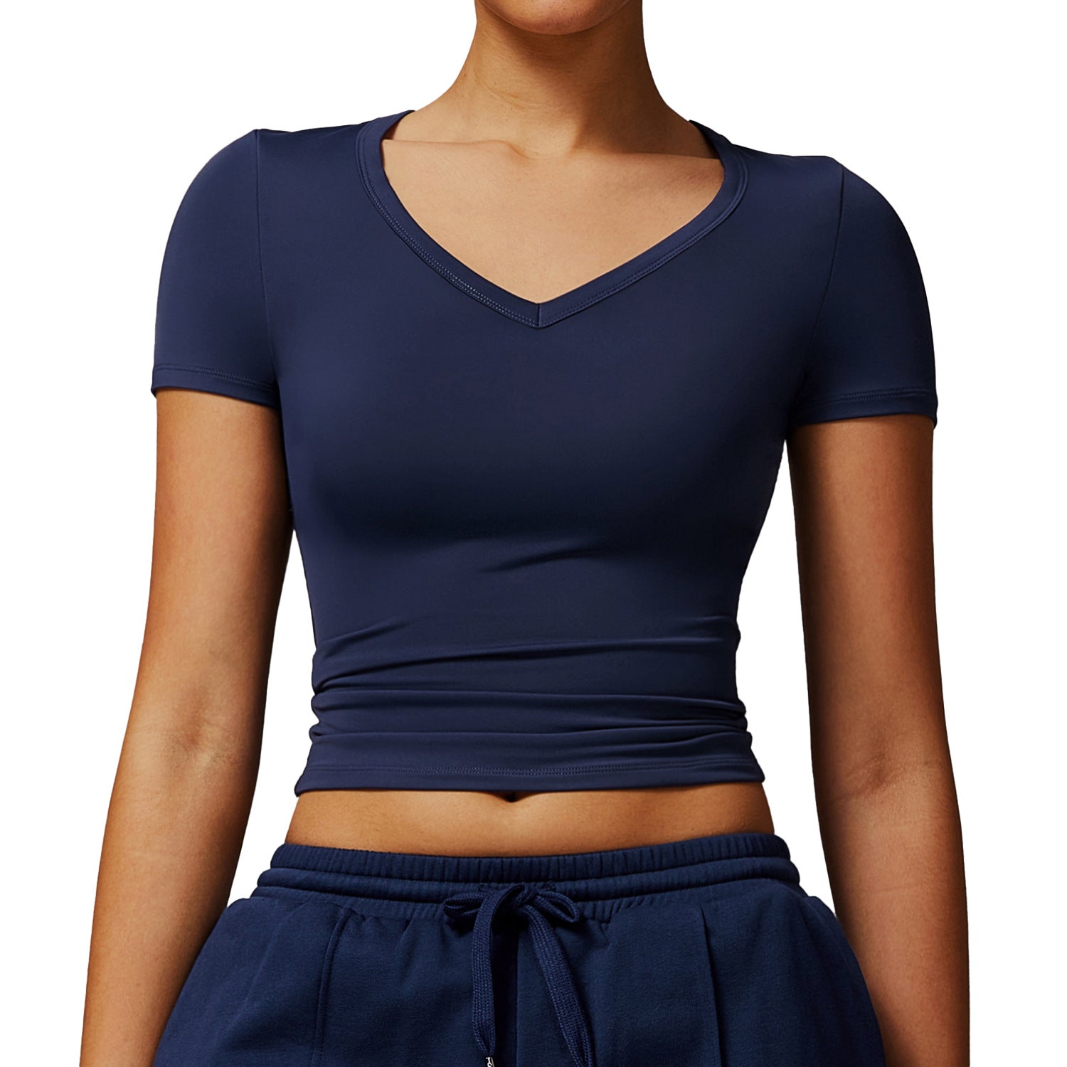 Short Sleeve Yoga Jacket Running Pilates Workout Clothes